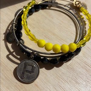 Pirates MLB Alex and Ani stack